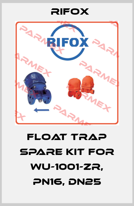 Float trap spare kit for WU-1001-ZR, PN16, DN25 Rifox