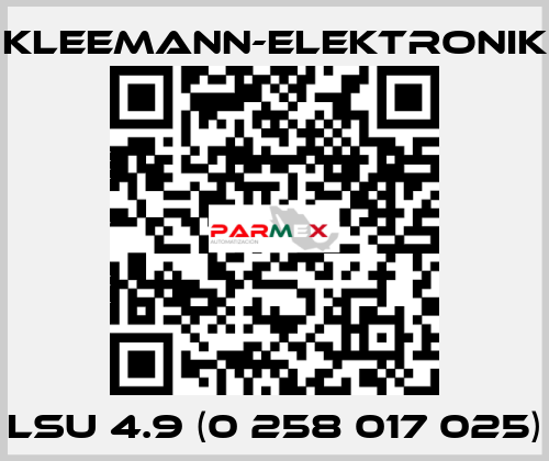 LSU 4.9 (0 258 017 025) Kleemann-Elektronik