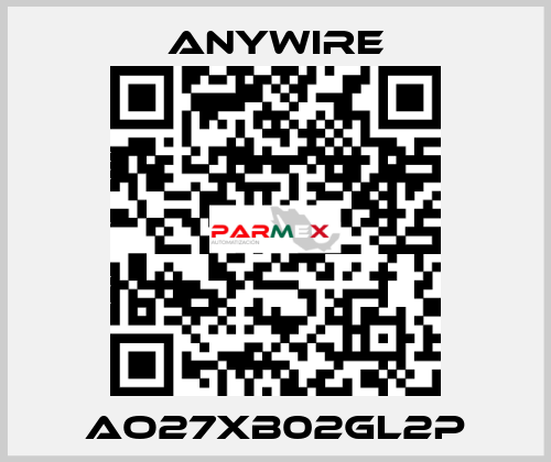 AO27XB02GL2P Anywire