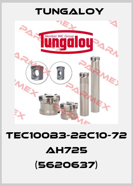 TEC100B3-22C10-72 AH725 (5620637) Tungaloy