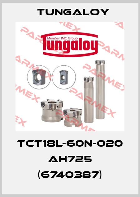 TCT18L-60N-020 AH725 (6740387) Tungaloy