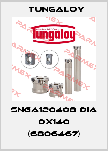 SNGA120408-DIA DX140 (6806467) Tungaloy