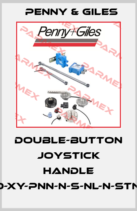 Double-button joystick handle Xy6000-XY-PNN-N-S-NL-N-STN-MG-26 Penny & Giles