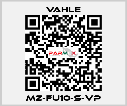 MZ-FU10-S-VP Vahle