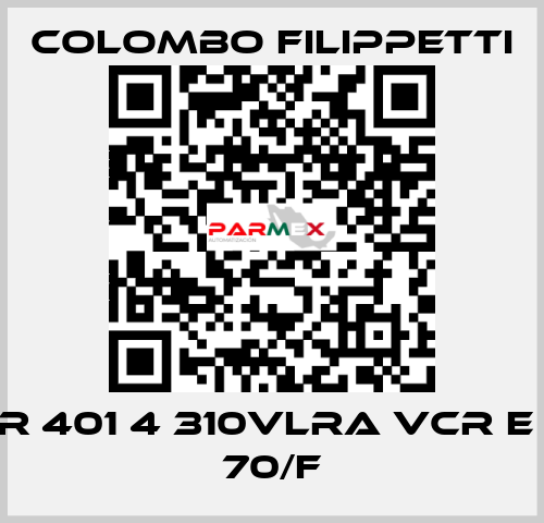 IR 401 4 310VLRA VCR E 1 70/F Colombo Filippetti