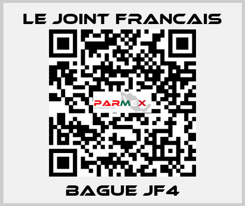 BAGUE JF4 LE JOINT FRANCAIS