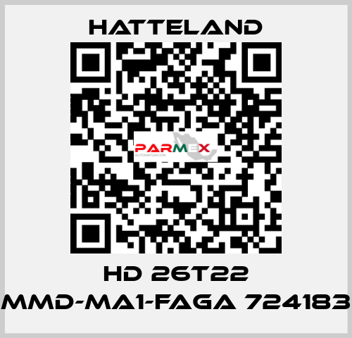 HD 26T22 MMD-MA1-FAGA 724183 HATTELAND