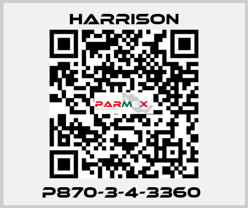 P870-3-4-3360  Harrison