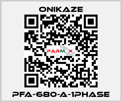 PFA-680-A-1PHASE Onikaze