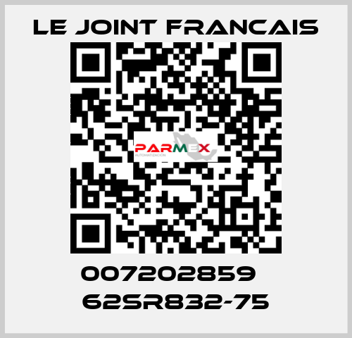 007202859   62SR832-75 LE JOINT FRANCAIS