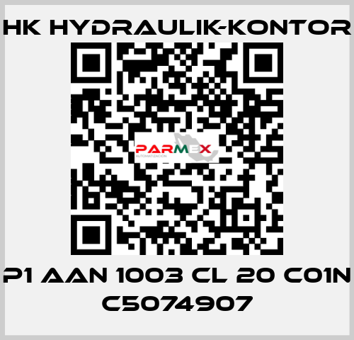 P1 AAN 1003 CL 20 C01N C5074907 HK HYDRAULIK-KONTOR