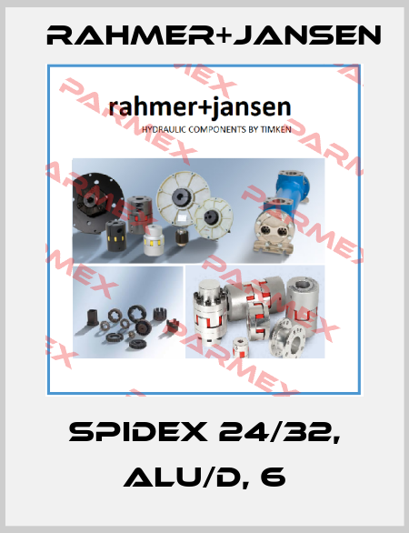 Spidex 24/32, ALU/D, 6 Rahmer+Jansen