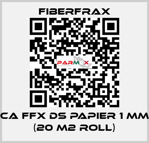 CA FFX DS PAPIER 1 MM (20 m2 roll) Fiberfrax