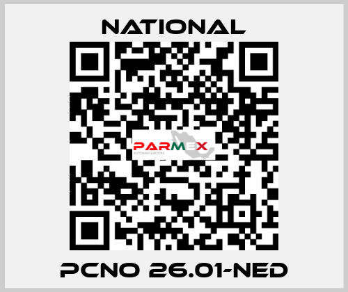 PCNO 26.01-NED National