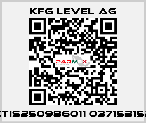 ZTIS250986011 03715B152 KFG Level AG