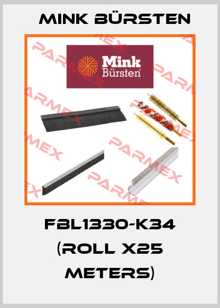 FBL1330-K34 (roll x25 meters) Mink Bürsten