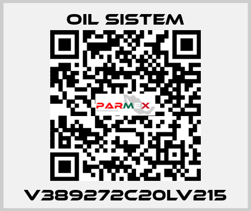 V389272C20LV215 Oil Sistem