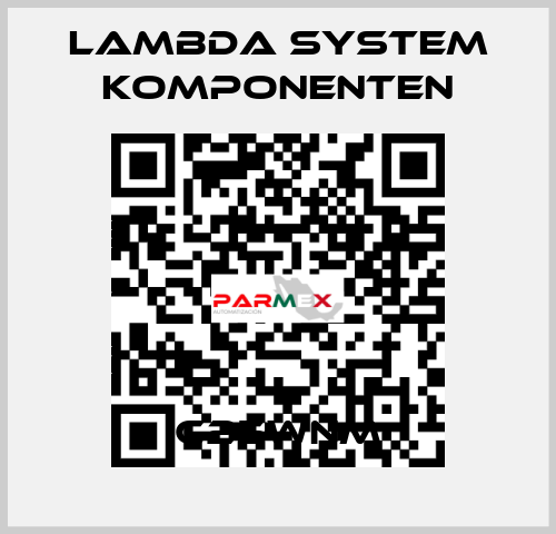 C25WNM LAMBDA SYSTEM KOMPONENTEN