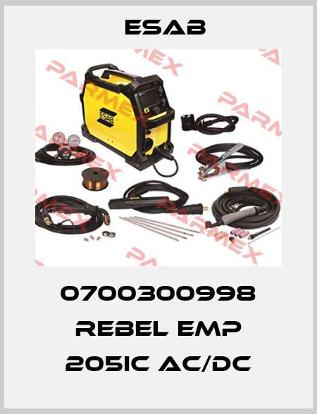 0700300998 Rebel EMP 205ic AC/DC Esab