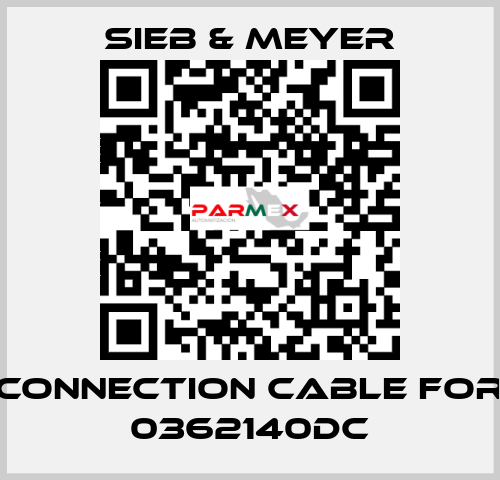 connection cable for 0362140DC SIEB & MEYER