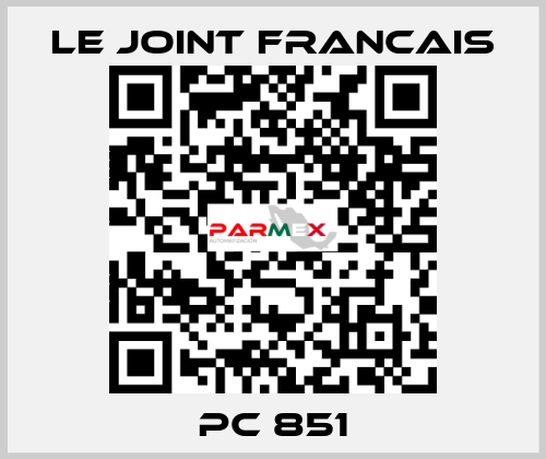 PC 851 LE JOINT FRANCAIS