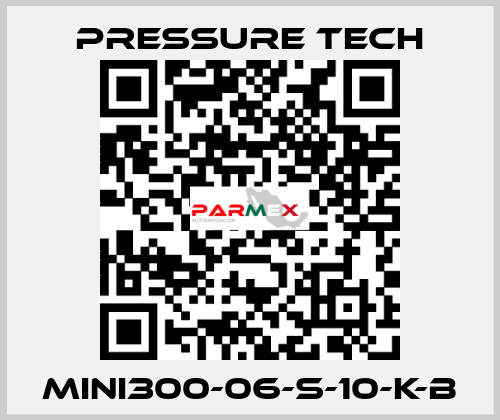 MINI300-06-S-10-K-B Pressure Tech