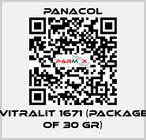 Vitralit 1671 (package of 30 gr) Panacol