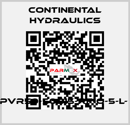 PVR50-50B15-RF-O-5-L-  Continental Hydraulics