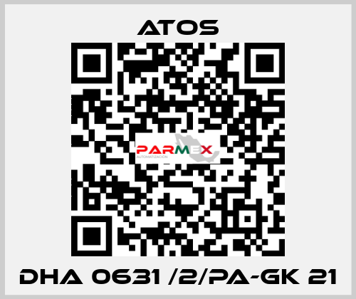 DHA 0631 /2/PA-GK 21 Atos