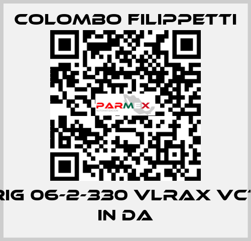 RIG 06-2-330 VLRAX VCT IN DA Colombo Filippetti