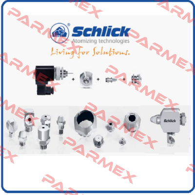 SCHLICK-Mod.650 Gr. 0, Fassung mit Mundstück und Dichtung, G 1/8 AG, D 7.810 Schlick