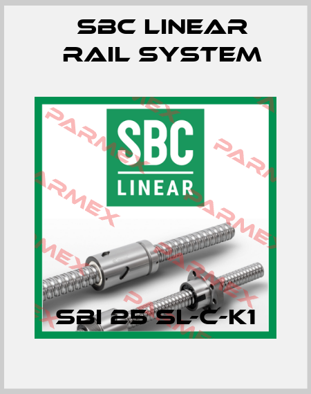 SBI 25 SL-C-K1 SBC Linear Rail System
