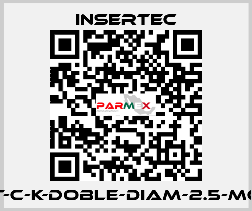 T-C-K-DOBLE-DIAM-2.5-MC Insertec