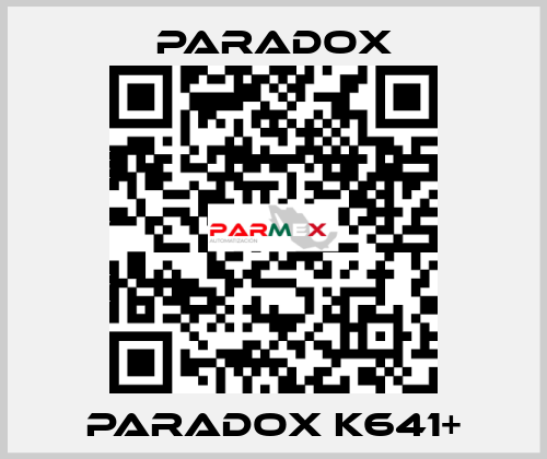 PARADOX K641+ PARADOX