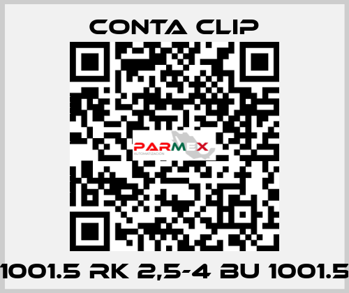 1001.5 RK 2,5-4 BU 1001.5 Conta Clip