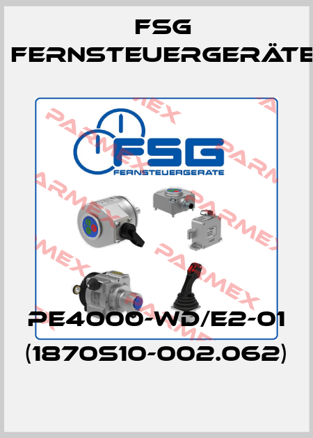 PE4000-WD/E2-01 (1870S10-002.062) FSG Fernsteuergeräte