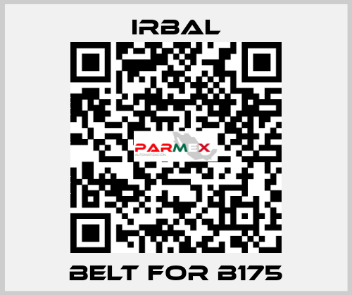 belt for B175 irbal