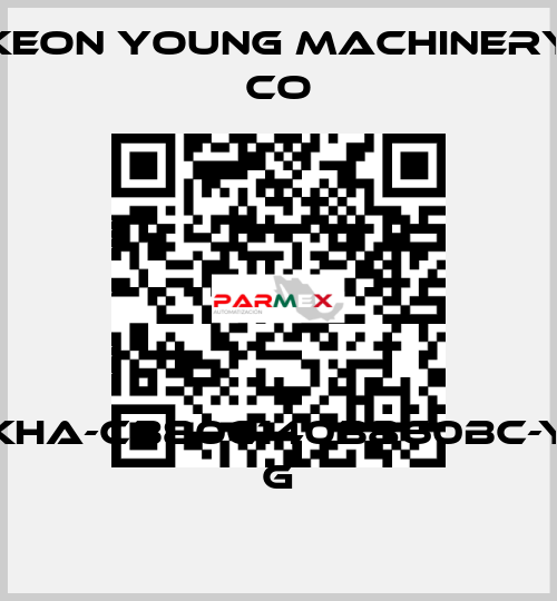 KHA-CB80C140B860BC-Y G Keon Young Machinery Co