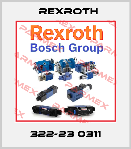 322-23 0311 Rexroth