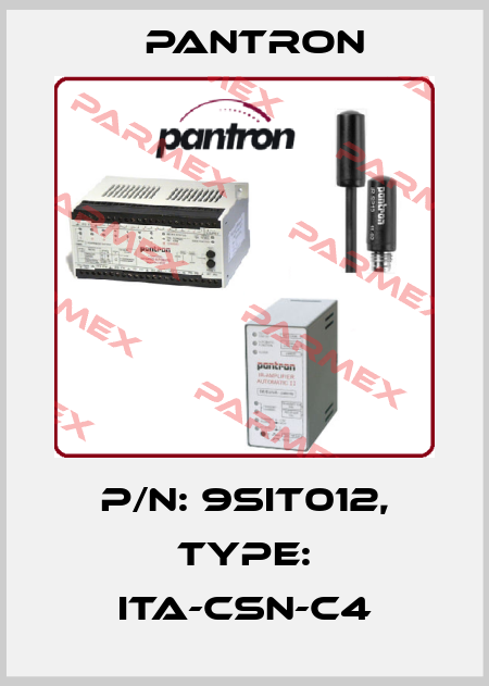 p/n: 9SIT012, Type: ITA-CSN-C4 Pantron