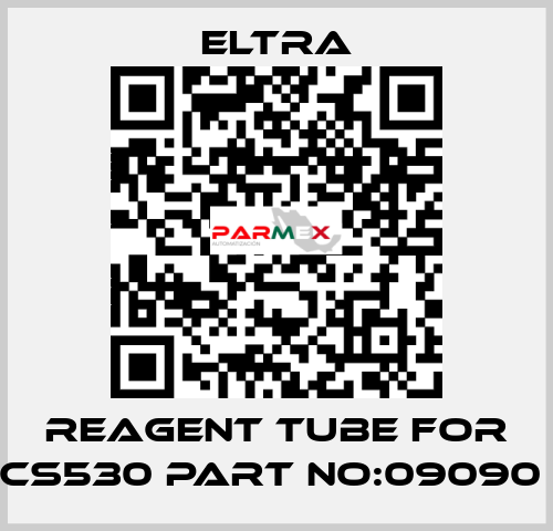 reagent tube for CS530 Part No:09090  Eltra