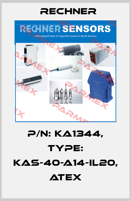 P/N: KA1344, Type: KAS-40-A14-IL20, ATEX Rechner