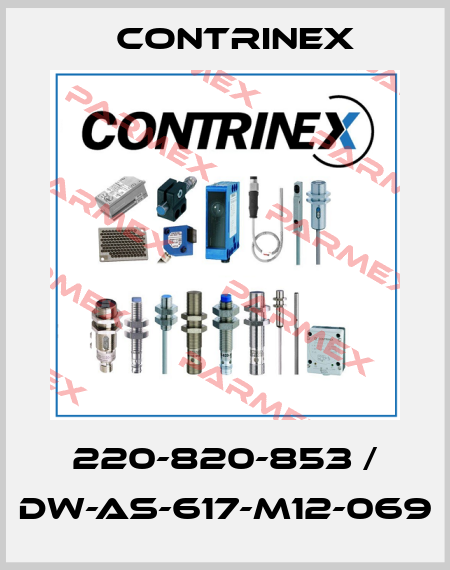 220-820-853 / DW-AS-617-M12-069 Contrinex