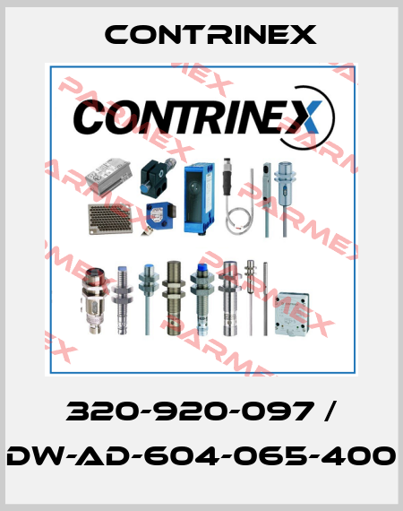 320-920-097 / DW-AD-604-065-400 Contrinex