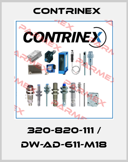 320-820-111 / DW-AD-611-M18 Contrinex