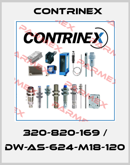 320-820-169 / DW-AS-624-M18-120 Contrinex