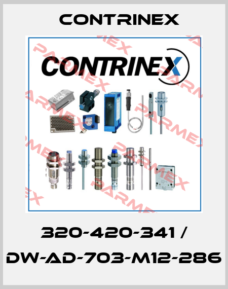 320-420-341 / DW-AD-703-M12-286 Contrinex