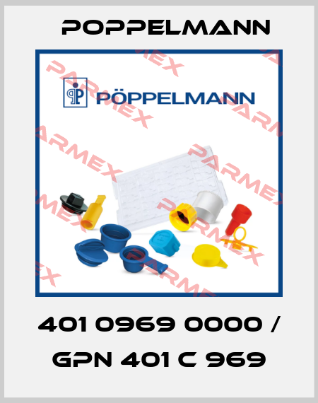 401 0969 0000 / GPN 401 C 969 Poppelmann