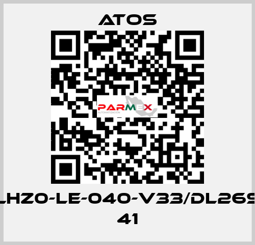 DLHZ0-LE-040-V33/DL26SB 41 Atos