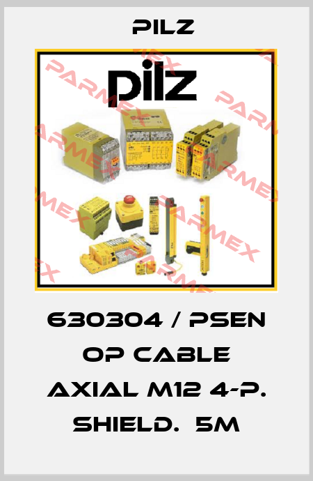 630304 / PSEN op cable axial M12 4-p. shield.  5m Pilz